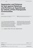 Aggression and Violence by and against Relatives and Partners as Experienced by Clients of Two Therapeutic Communities