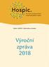 Motto: HOSPIC. Dobrá tečka za životem.