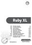 Ruby XL (CZ) (SK) (GB) (D) (F) (E) (I) (NL) (PL) (RUS)