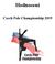 Hodnocení. Czech Pole Championship 2019