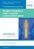 PROGRAM. Nesnáze a komplikace v péči o pacienty s onemocněním páteře. Lázně Bělohrad října 2019