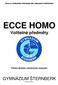 ECCE HOMO Volitelné předměty