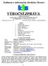 VÝROČNÍ ZPRÁVA o aktivní činnosti Kulturního a informačního střediska Hronov za období od 1. 1. 2012 do 31. 12. 2012