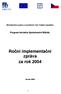 OBSAH 4 ÚVOD... 6 SITUACE NA TRHU PRÁCE A POLITIKA ZAMĚSTNANOSTI (ZMĚNY VŠEOBECNÝCH PODMÍNEK VE VZTAHU K IMPLEMENTACI PROGRAMU)...