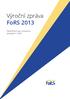 Výroční zpráva FoRS 2013. České fórum pro rozvojovou spolupráci FoRS