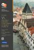 VI. VÝROČNÍHO KONGRESU POSKYTOVATELŮ SOCIÁLNÍCH SLUŽEB ČR PROGRAM. 9. 10. října 2014 v Táboře. Kongres se koná ve dnech