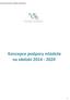 Ministerstvo školství, mládeže a tělovýchovy. Koncepce podpory mládeže na období 2014-2020