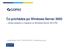 Čo prichádza po Windows Server 2003 koniec podpory a migrácie na Windows Server 2012 R2. Lukáš Brázda MCT, MCSA, MCSE lukas@brazda.