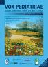 VOX PEDIATRIAE. časopis praktických lékařů pro děti a dorost. červen 2007 číslo 6 ročník 7