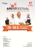 Apetit Festival svátek všech gurmánů a labužníků míří do Pardubic