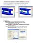 Parametrizovaná geometrie v COMSOL Multiphysics, verze 3.5a