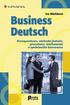 Business Deutsch Korespondence, obchodní jednání, prezentace, telefonování a společenská konverzace