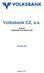 Volksbank CZ, a.s. součást Volksbank International AG. Press kit