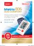 Plně automatický digitální přístroj na měření krevního tlaku s manžetou na paži Model BP -103H Návod k použití
