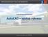 AutoCAD výstup výkresu