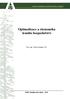 Optimalizace a ekonomika lesního hospodářství