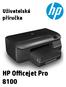 Uživatelská příručka. HP Oﬃcejet Pro 8100