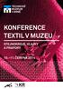 KONFERENCE TEXTIL V MUZEU STEJNOKROJE, VLAJKY A PRAPORY