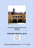 Domov důchodců Proseč u Pošné, příspěvková organizace Proseč u Pošné 1 395 01 Pacov VÝROČNÍ ZPRÁVA 2012