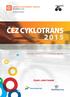 ČEZ cyklotrans ČSAD JIHOTRANS. dopravní systém pro turisty a cykloturisty. jízdní řády, souhrnná mapa JADERNÁ ELEKTRÁRNA TEMELÍN SKUPINA ČEZ