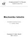 Mechanika tekutin GYMNÁZIUM F. X. ŠALDY. Poznámky & ilustrace k výuce v 1. ročníku / kvintě. Gymnázium F. X. Šaldy Honsoft 2004 Verze 2.