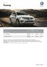 Touareg. Ceník. Tiptronic 8st. autom. Platnost od 16.03.2015. Tiptronic 8st. autom Tiptronic 8st. autom 6.6 193 (262) 1 412 900 V6 3,0 TDI BMT 8TT