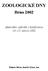 ZOOLOGICKÉ DNY. Brno 2002. Abstrakta referátů z konference 14.-15. února 2002. Editoři: BRYJA Josef & ZUKAL Jan