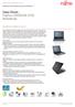 Data Sheet Fujitsu LIFEBOOK S792 Notebook