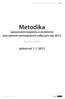 Metodika. zpracování rozpočtu a účetnictví pro územní samosprávné celky pro rok 2012. platná od 1. 1. 2012. verze 1.10.17.01 RO-ÚSC GORDIC GORDIC 1