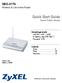 Quick Start Guide NBG-417N. Wireless N-Lite Home Router. Czech, Polish, Slovak