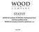 STATUT. WOOD & Company All Weather dluhopisový fond - otevřený podílový fond, WOOD & Company investiční společnost, a.s.