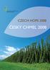 CZECH HOPS 2008 ČESKÝ CHMEL 2008