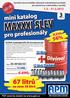 MAXXXI SLEV. 67 litrů. mini katalog. pro profesionály 56% 55 litrů. 12 litrů ZDARMA. za cenu 30 litrů SLEVA 1.3. - 31.3.2013