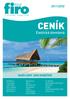 CENÍK. Exotická dovolená 2011/2012 NAŠE CENY JSOU KONEČNÉ EMIRÁTY THAJSKO VIETNAM SRÍ LANKA MALEDIVY SEYCHELY