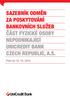 SAZEBNÍK ODMĚN ZA POSKYTOVÁNÍ BANKOVNÍCH SLUŽEB ČÁST FYZICKÉ OSOBY NEPODNIKAJÍCÍ UNICREDIT BANK CZECH REPUBLIC, A.S.