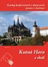 Katalog konferenčních a ubytovacích prostor v destinaci. foto J. Černý. Kutná Hora a okolí