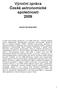 Výroční zpráva České astronomické společnosti 2009 stručná charakteristika