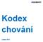 Kodex chování Leden 2015