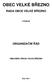 OBEC VELKÉ BŘEZNO RADA OBCE VELKÉ BŘEZNO ORGANIZAČNÍ ŘÁD VYDÁVÁ OBECNÍHO ÚŘADU VELKÉ BŘEZNO
