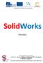 SolidWorks STROJTECH Inovace a zefektivnění vzdělávání podle ŠVP 3D modelování ve strojírenství a stavebnictví