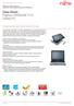 Data Sheet Fujitsu LIFEBOOK T731 Tablet PC