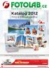 Katalog 2012 foto a tiskové služby