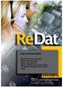 Popis produktů ReDat