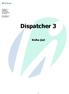 Dispatcher 3 Kniha jízd