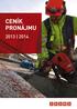 CENÍK PRONÁJMU 2013 2014