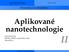 Aplikované nanotechnologie II