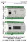 PROGRAMOVATELNÉ AUTOMATY TECOMAT FOXTROT CP-1008, CP-1018, CP-1028, CP-1038