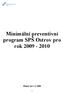 Minimální preventivní program SPŠ Ostrov pro rok 2009-2010