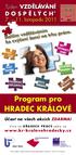 Program pro HRADEC KRÁLOVÉ