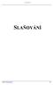 SLAŇOVÁNÍ SOURCE: WWW.LEZEC.CZ 1/6